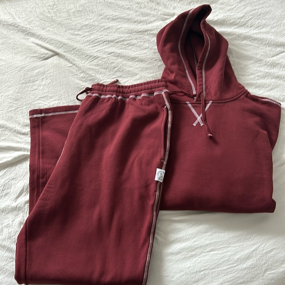 brand new OVO red sweat set size 2XL